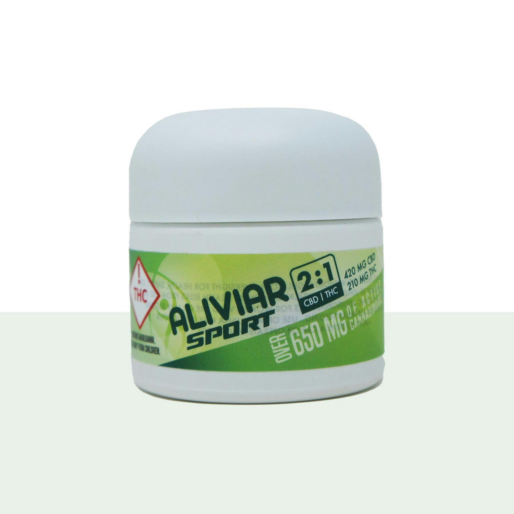 2:1 CBD/THC Cream - Sport